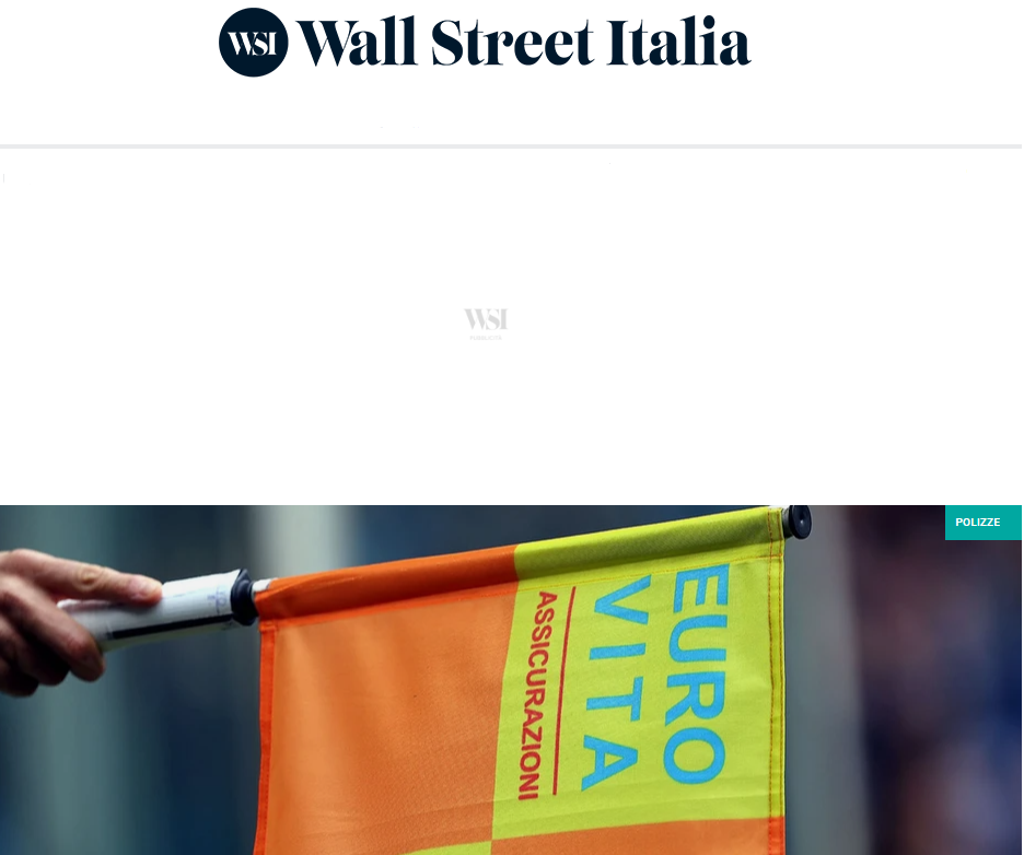 Antonio su Wall Street Journal Italia per un contributo sulla vicenda della Compagnia Eurovita