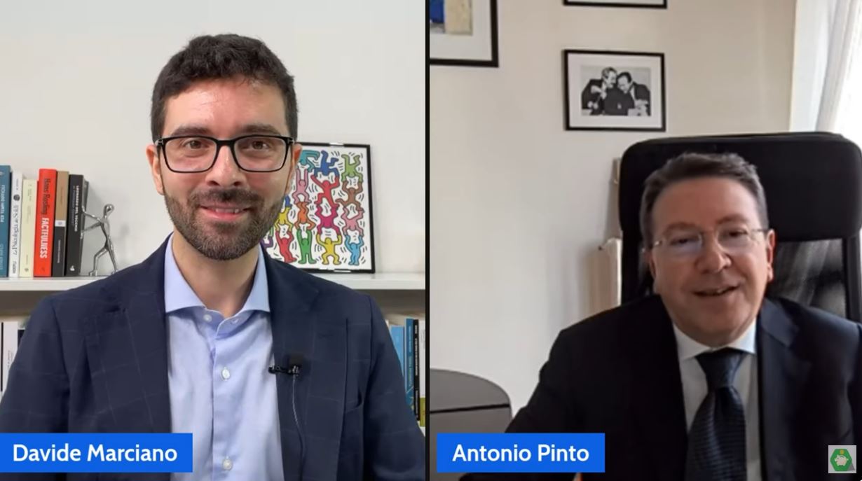 Antonio Pinto intervistato oggi sul canale web 