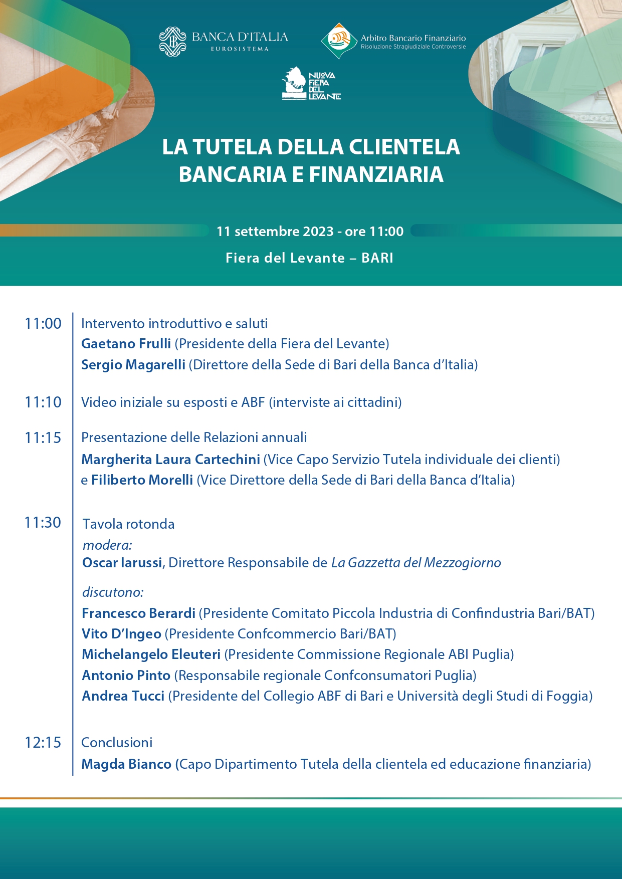 Antonio Pinto relatore al Convegno organizzato da Banca d'Italia sul tema della 