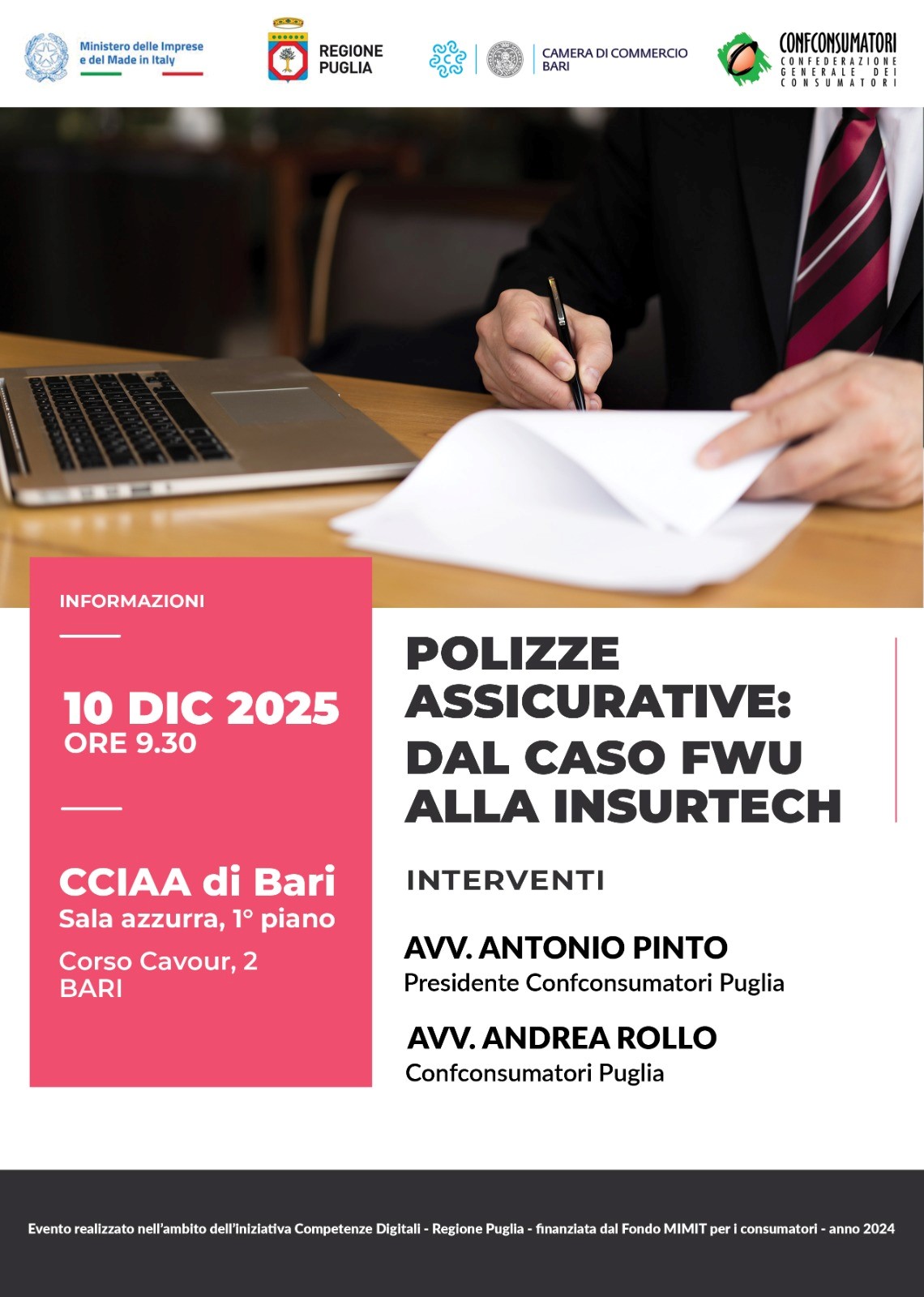 “Polizze assicurative digitali, dal caso FWU alla insurtech